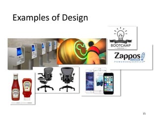 Examples of Design
15
 