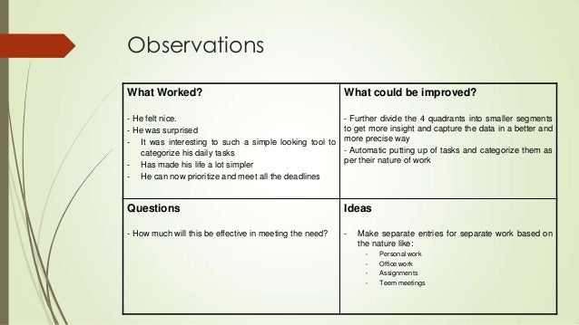 Design Thinking Quadrant | design thinking prototype and test Design Thinking Quadrant | design thinking prototype and test