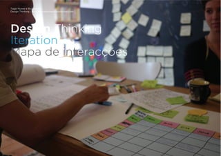 Tiago Nunes e Rui Quinta
Design Thinking | www.fishingforideas.wordpress.com
Design Thinking
Iteration
Mapa de interacções
 