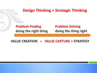 Design thinking session
