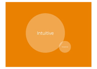 Intuitive

            Analytical
 