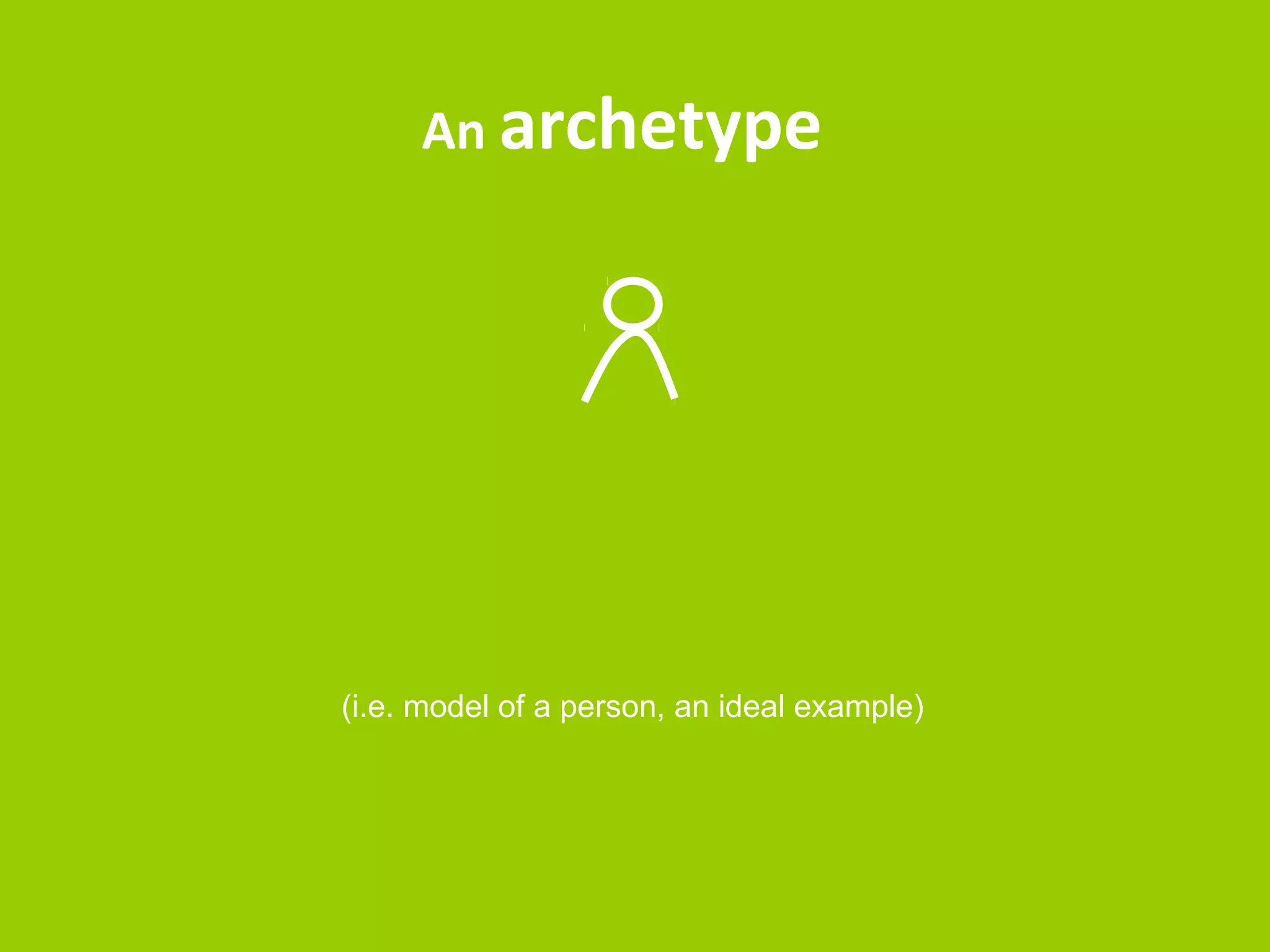 Best way to do this is with a persona 
 