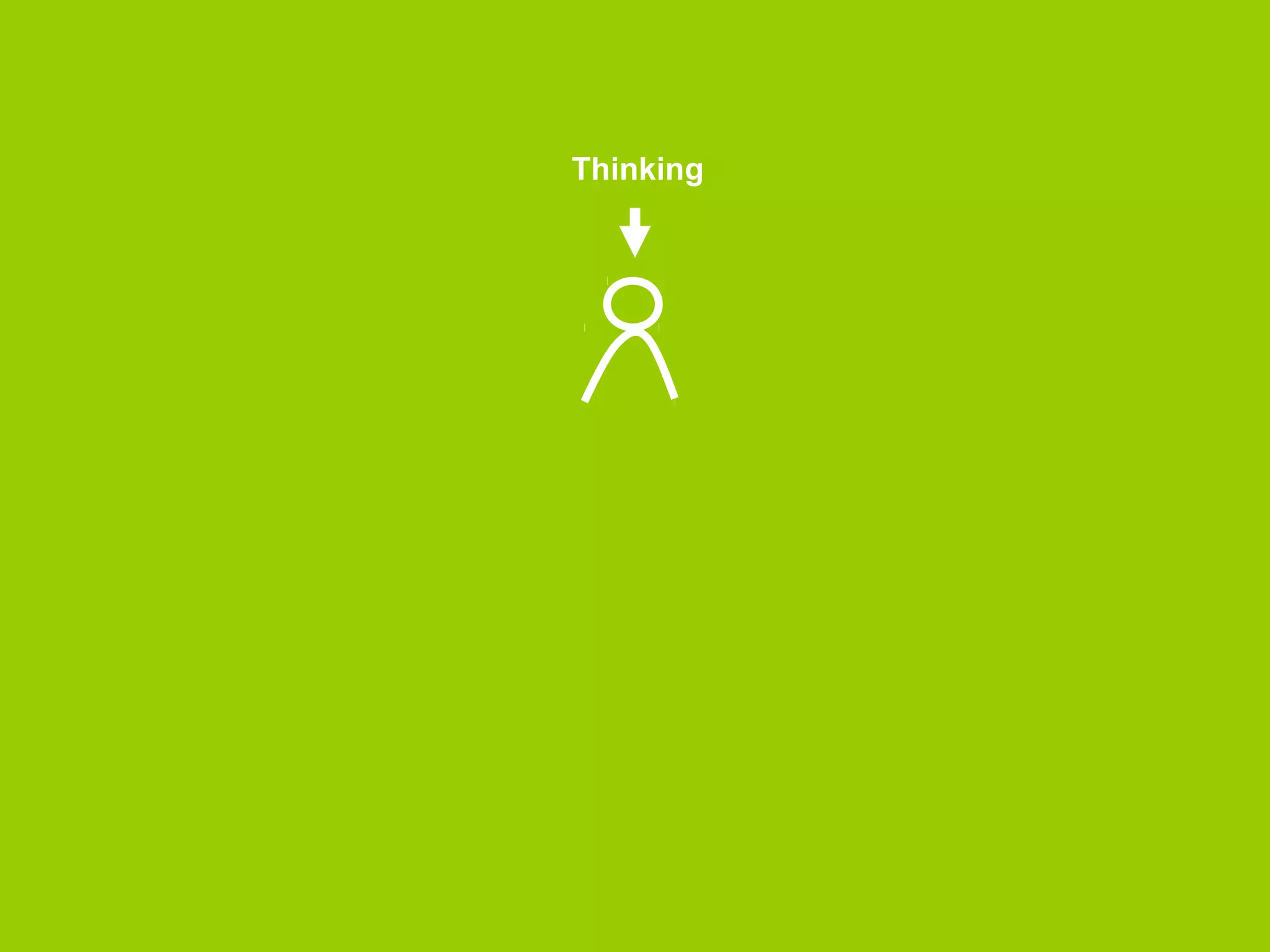 We need to know what 
they are… 
 