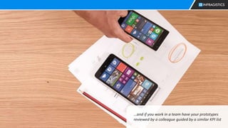 Infragistics Propietary14
…and if you work in a team have your prototypes
reviewed by a colleague guided by a similar KPI list
 