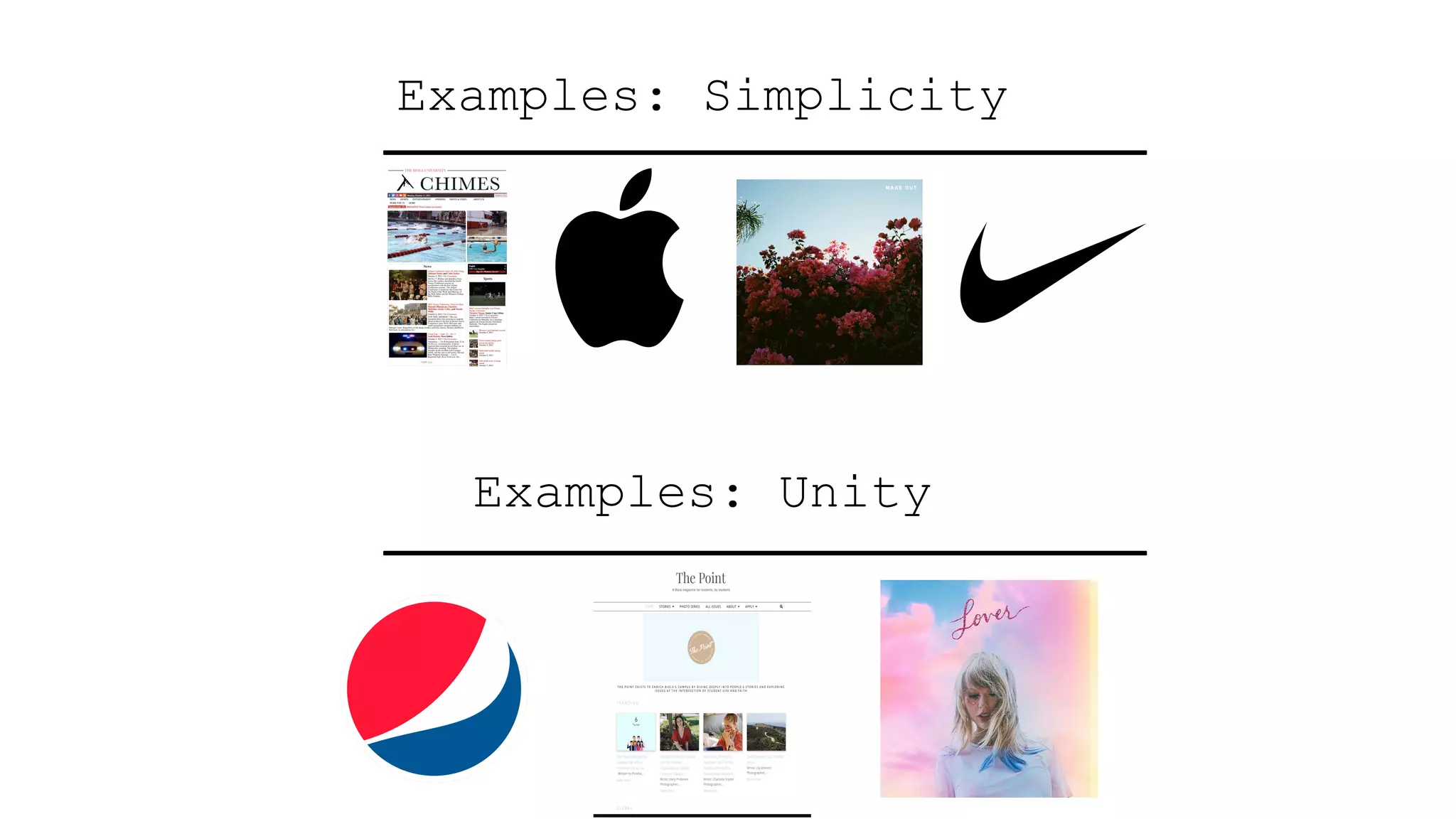 Design through unity and simplicity | PPT