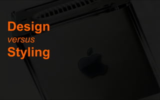 Design Vs Styling | PDF