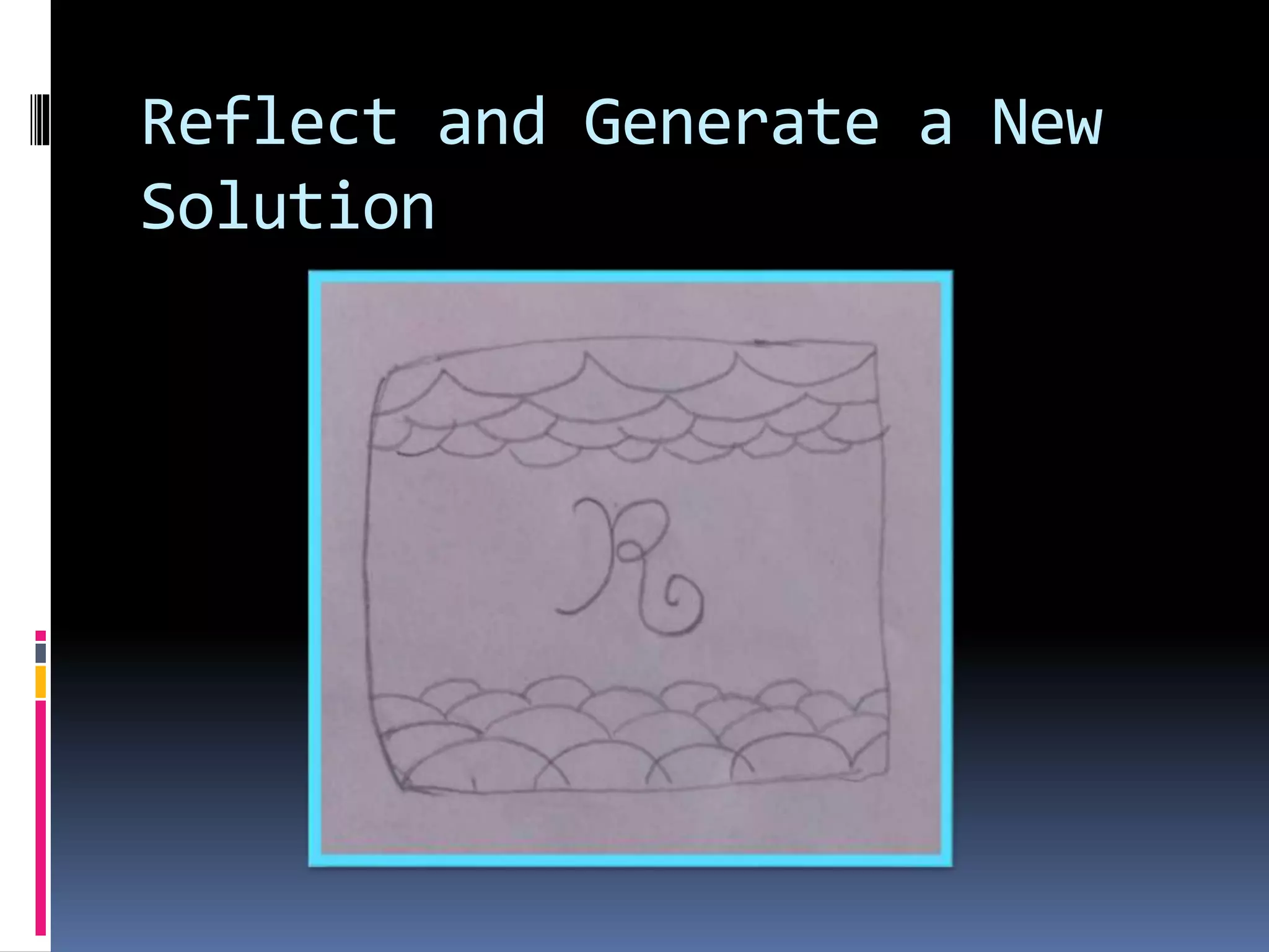 Reflect and Generate a New
Solution
 