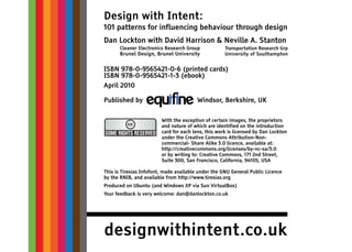 Intent First Design Example Design with Intent | PDF