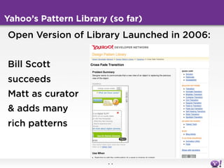 Designing with patterns in the real world