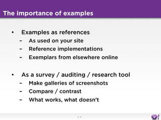 Designing with patterns in the real world