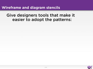 Designing with patterns in the real world