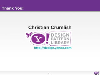 Designing with patterns in the real world