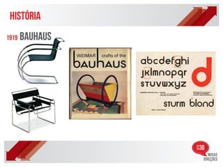 HISTÓRIA
1919   BAUHAUS
 
