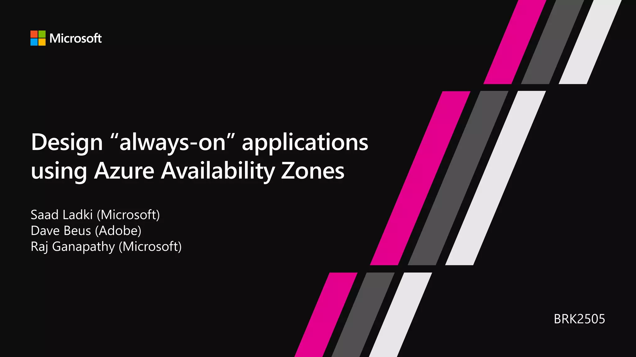 Design your applications that are always-on using Azure Availability ...