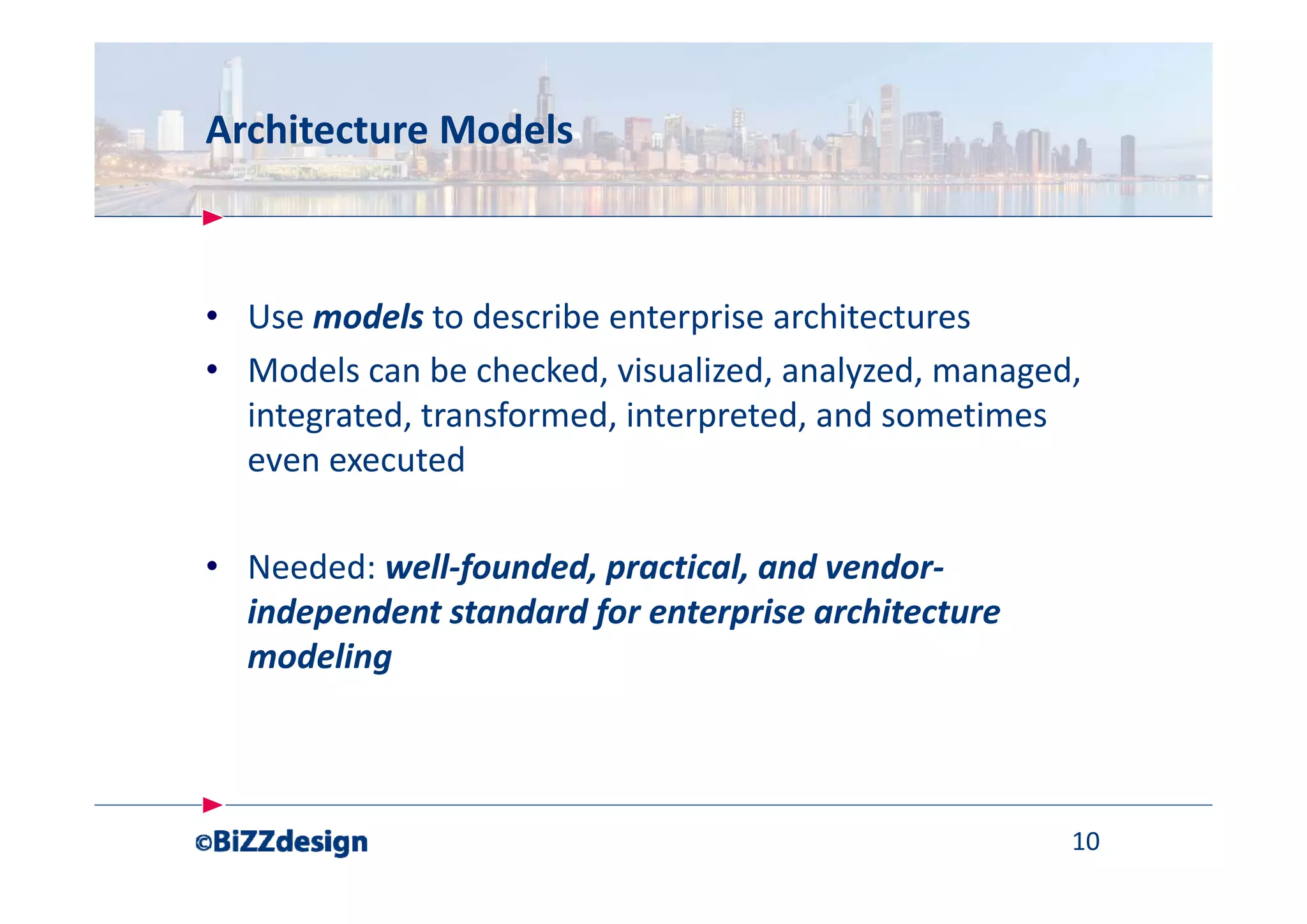 Design your Business, Model your Architecture (presentation by Marc ...