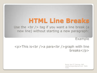 Design your first website using HTML | PPTX