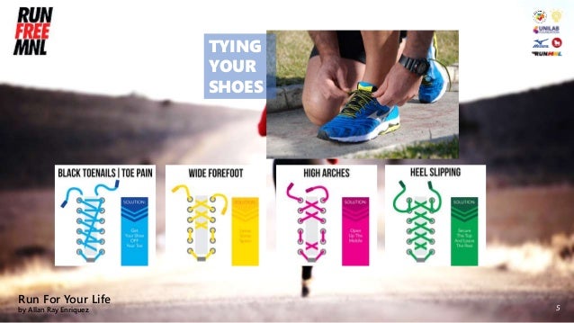 run for your life shoes