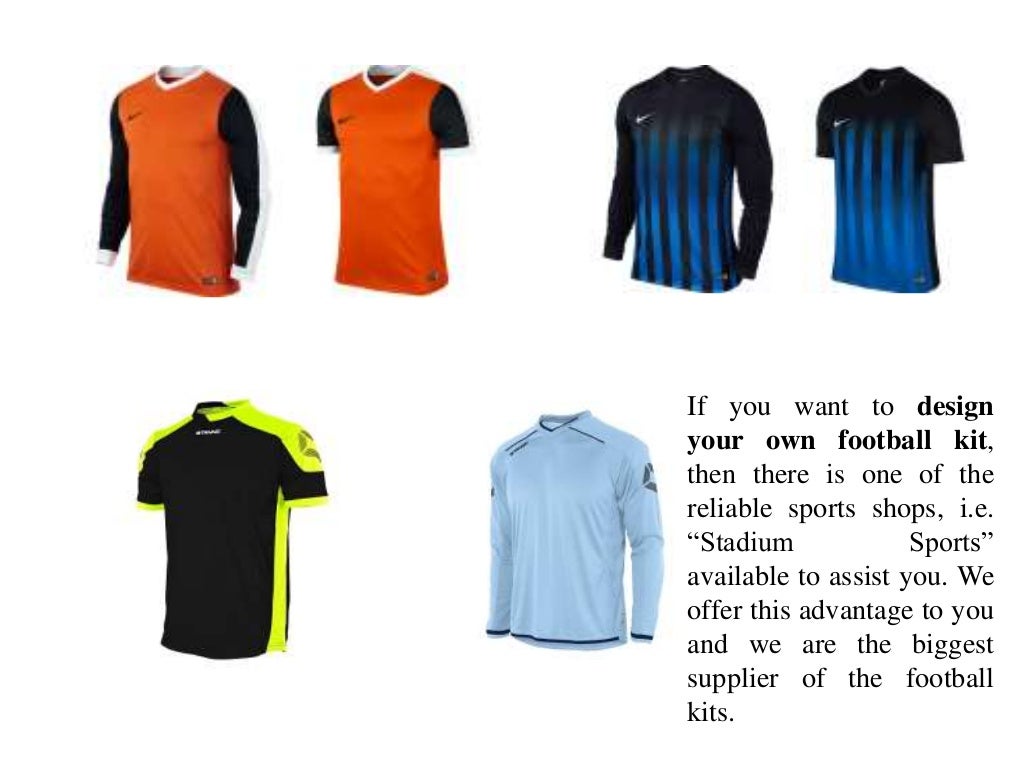 Design your own football kit