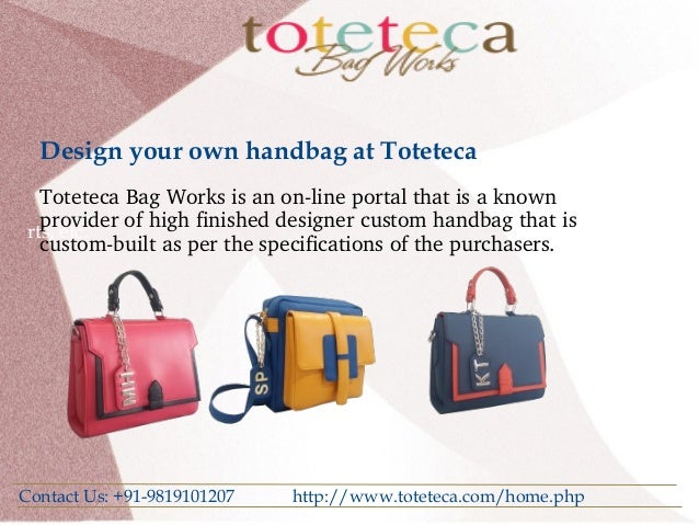 design your own bag online