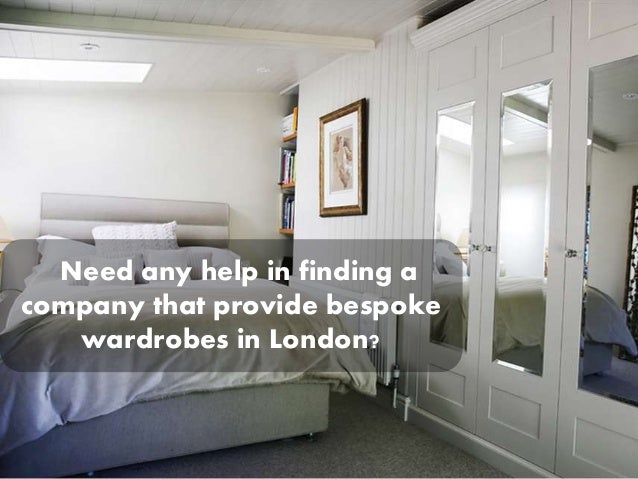 Design Your Own Wardrobe With Bespoke Furniture Service