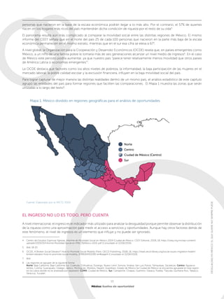 DESIGUALDAD EN MÉXICO/ANÁLISIS DE LA SOCIEDAD CONTEMPORÁNEA UG | PDF