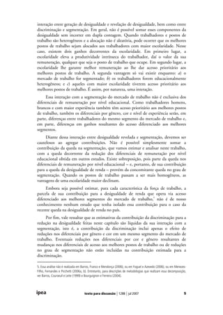 Desigualdade De Renda