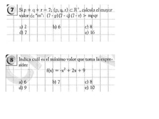 DESIGUALDADES MATEMATICA PARA ESTUDIANTES