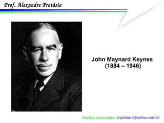 John Maynard Keynes  (1884 – 1946) 