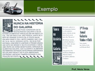 Prof. Nécio Veras
ExemploExemplo
 
