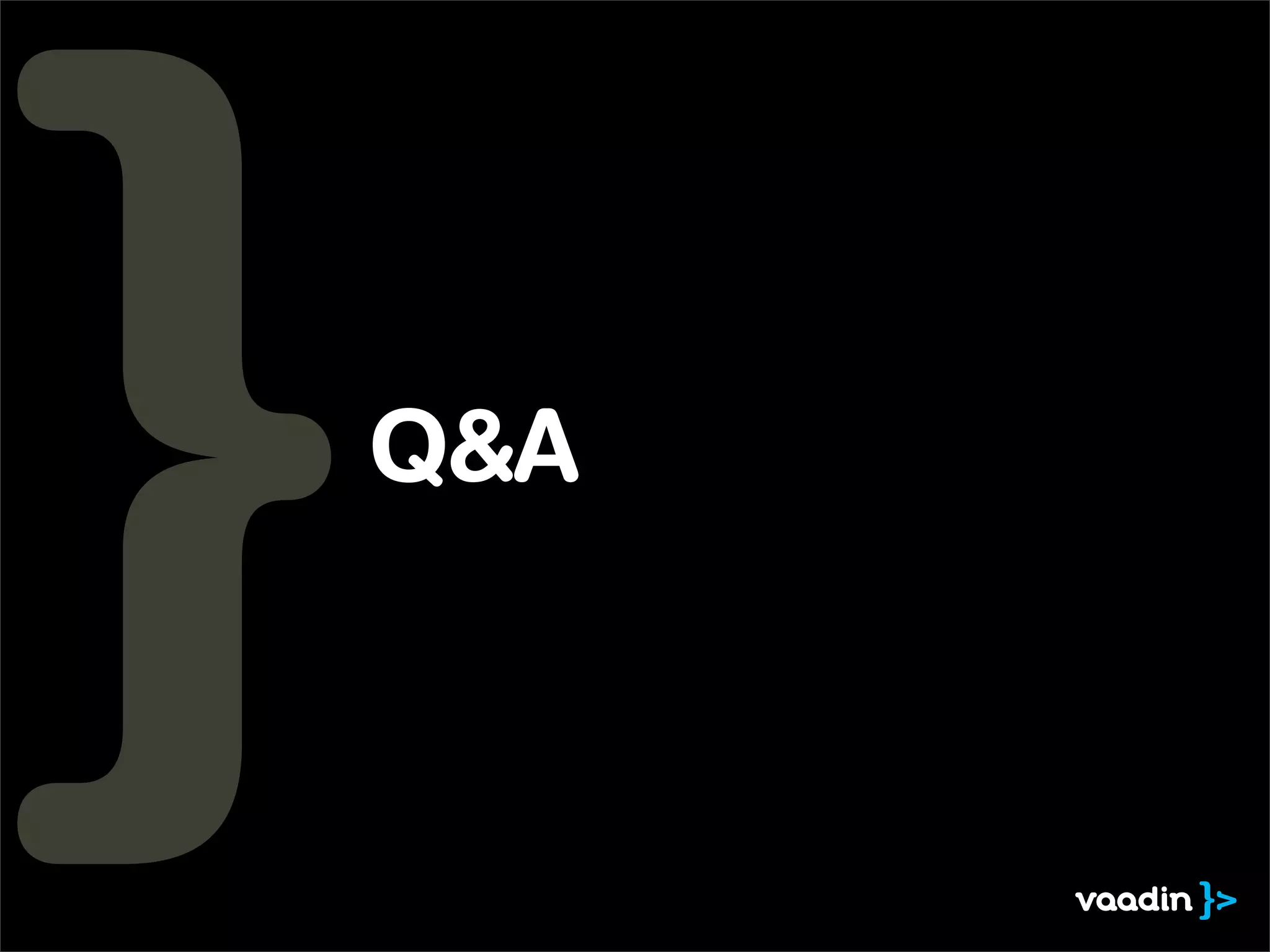 Q&A
 