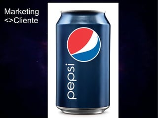 Marketing
<>Cliente
 