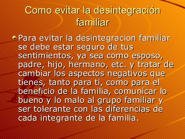 Desintegración familiar2