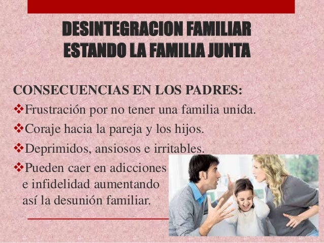 Desintegración familiar