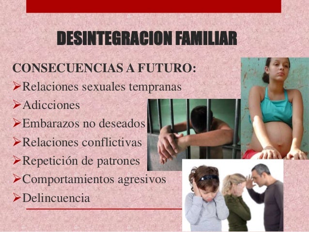 Desintegración familiar