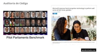 Auditoria de Código
gendershades.org
 