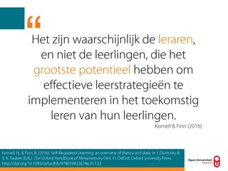 Desirable difficulties in de oefeningenles