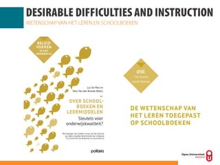 Desirable difficulties in de oefeningenles