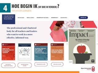 Desirable difficulties in de oefeningenles