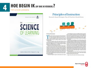 Desirable difficulties in de oefeningenles