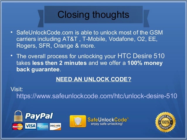 How To Unlock Htc Desire 510 By Code