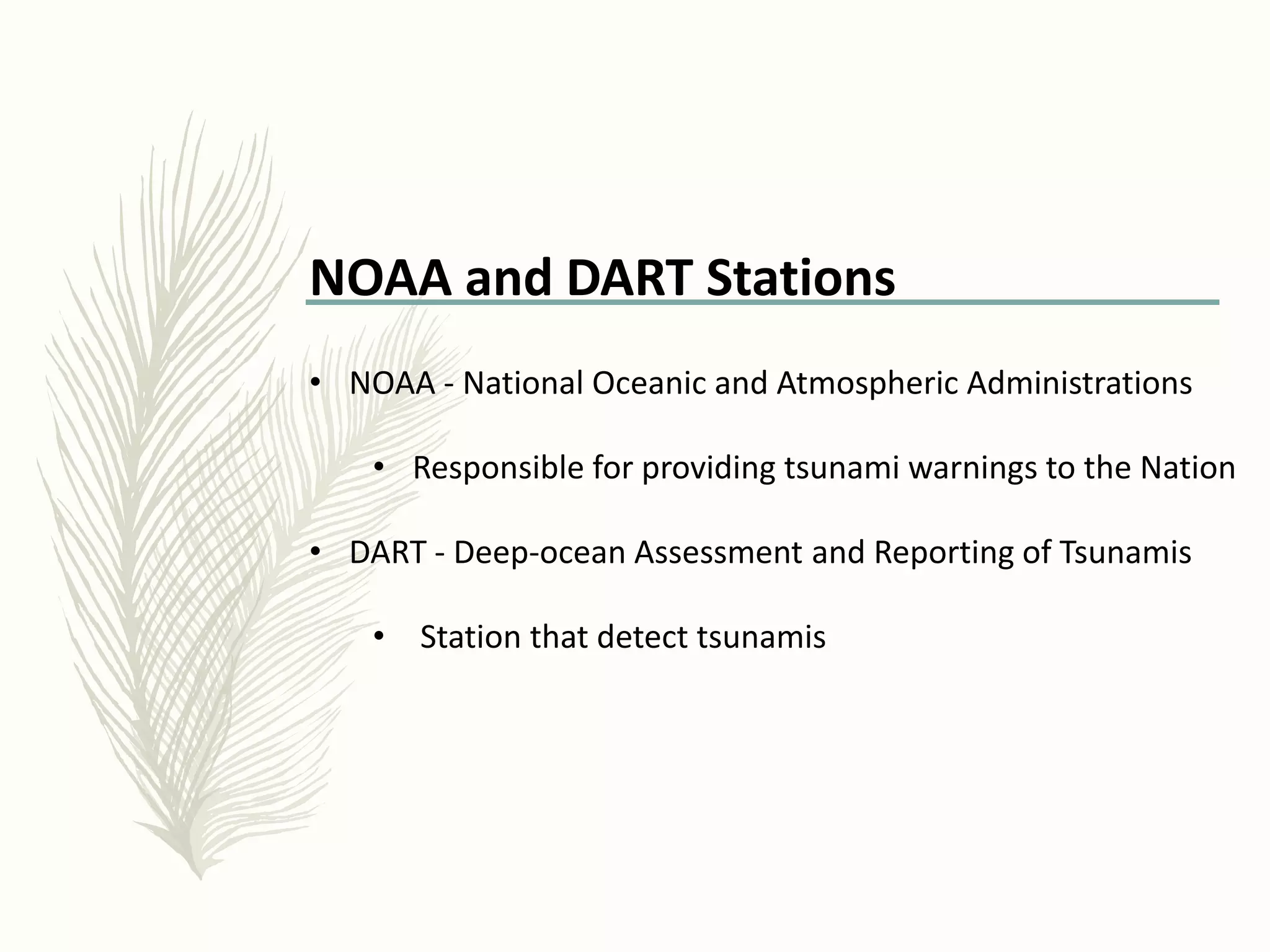 Tsunami warning system ppt