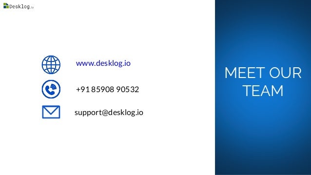Desklog Time Tracking Software | PPTX