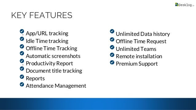 Desklog Time Tracking Software | PPTX