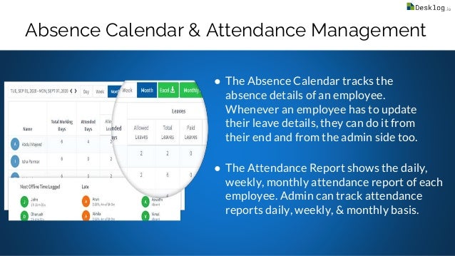 Desklog Time Tracking Software | PPTX