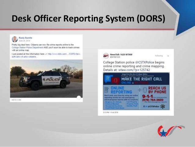 Desk Officer Reporting System