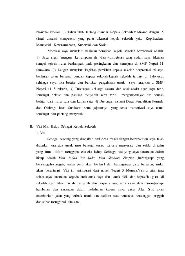 contoh essay diri sendiri untuk p3k guru