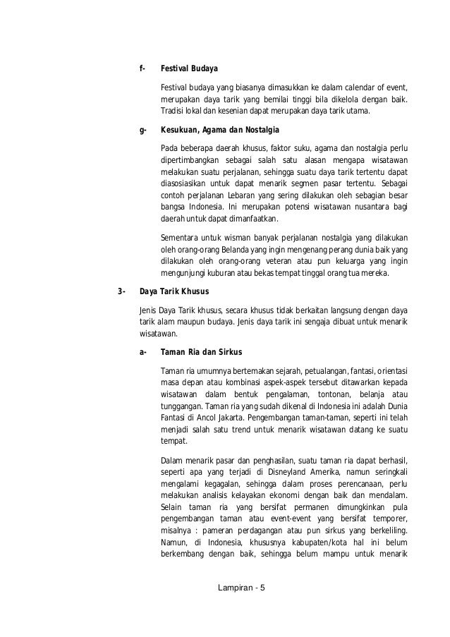 Deskripsi dtw menurut jenisnya