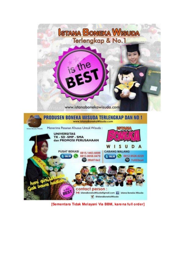 Boneka Wisuda Dan Harganya