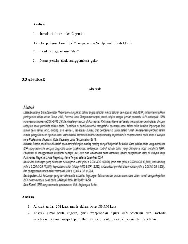 Deskripsi Jurnal