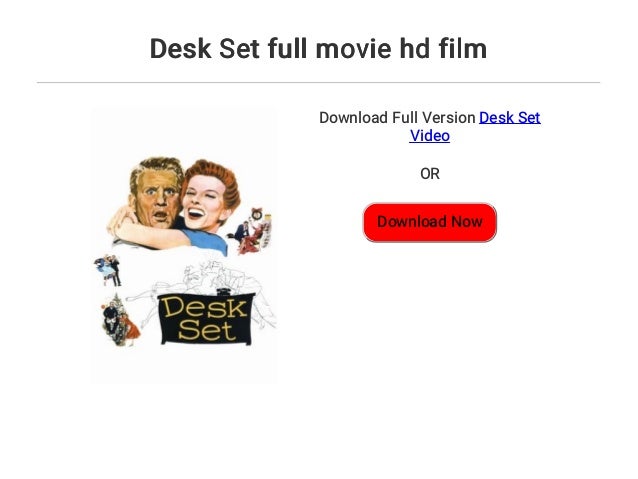 Desk Set Full Movie Hd Film